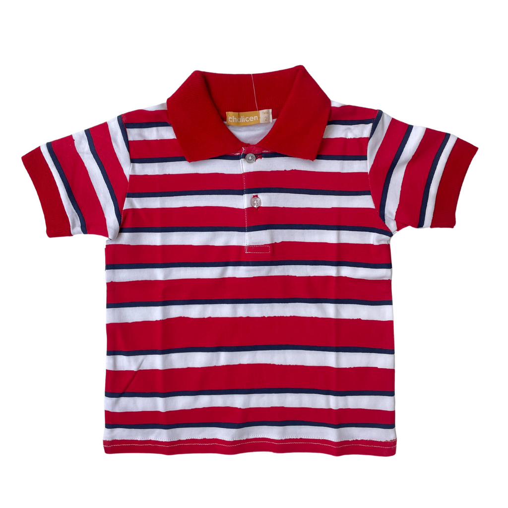 Polo camisero rayas